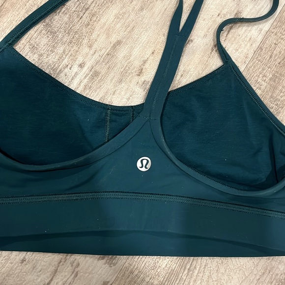 Lululemon flow Y nula bra! 😊❤️😊❤️ in turquoise! - Picture 4 of 5